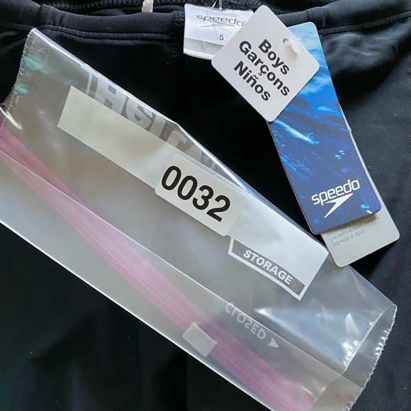 Speedo Boy's Swimsuit Jammer Begin to Swim Solid. Sz. 5. #0032 - Picture 11 of 11